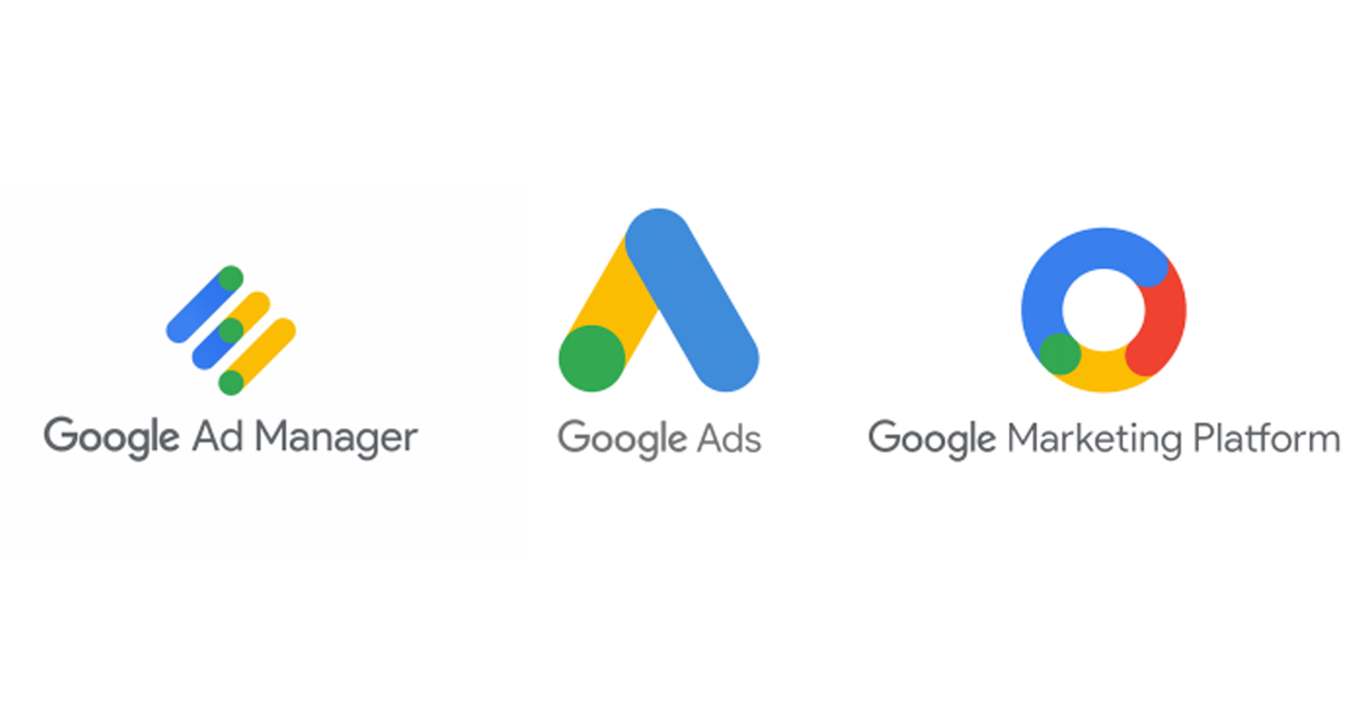 Google Ad Manager, Google Ads, Google Marketing Platform